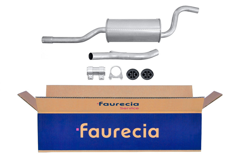 FAURECIA 8LD 366 031-241 Rear Muffler - Easy2Fit® Kit - fits OPEL ASTRA G