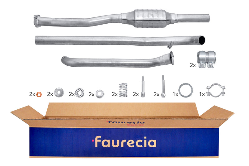 FAURECIA 8LE 366 050-631 Catalytic Converter - Easy2Fit® Kit - fits CITROËN C3 I