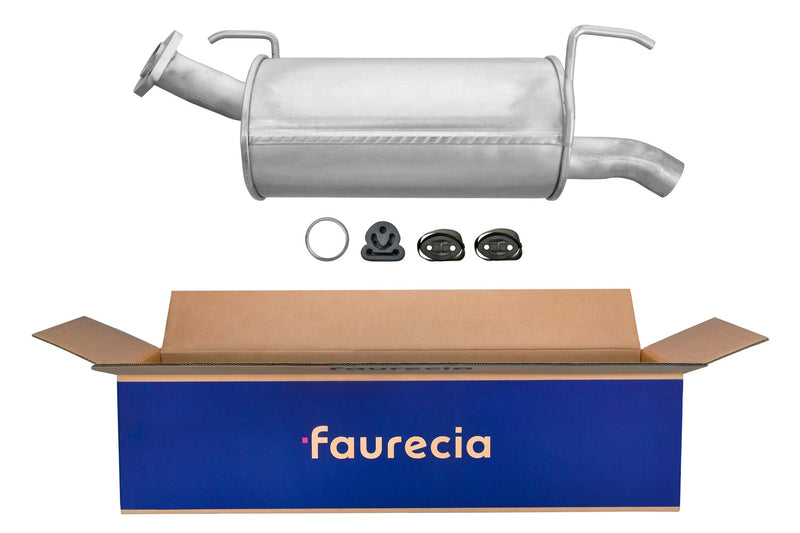 FAURECIA 8LD 366 033-671 Rear Muffler - Easy2Fit® Kit - fits NISSAN ALMERA II