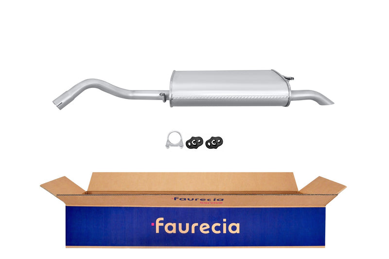 FAURECIA 8LD 366 030-631 Rear Muffler - Easy2Fit® Kit - fits OPEL KADETT E