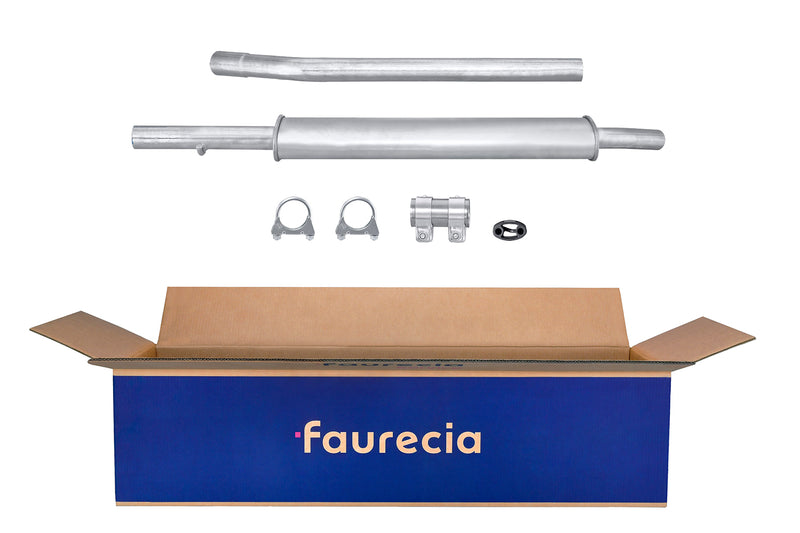 FAURECIA 8LC 366 024-111 Centre Muffler - Easy2Fit® Kit - fits FORD GALAXY I