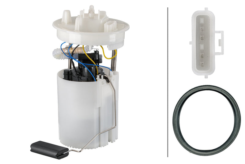 HELLA 8TF 358 146-121 Fuel Feed Unit - Electric - 4-pin connector