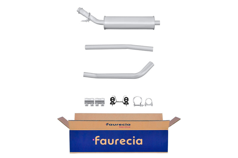 FAURECIA 8LB 366 021-481 Front Muffler - Easy2Fit® Kit - fits PEUGEOT 306