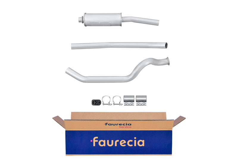 FAURECIA 8LB 366 021-861 Front Muffler - Easy2Fit® Kit - fits NISSAN PRIMERA (P11)