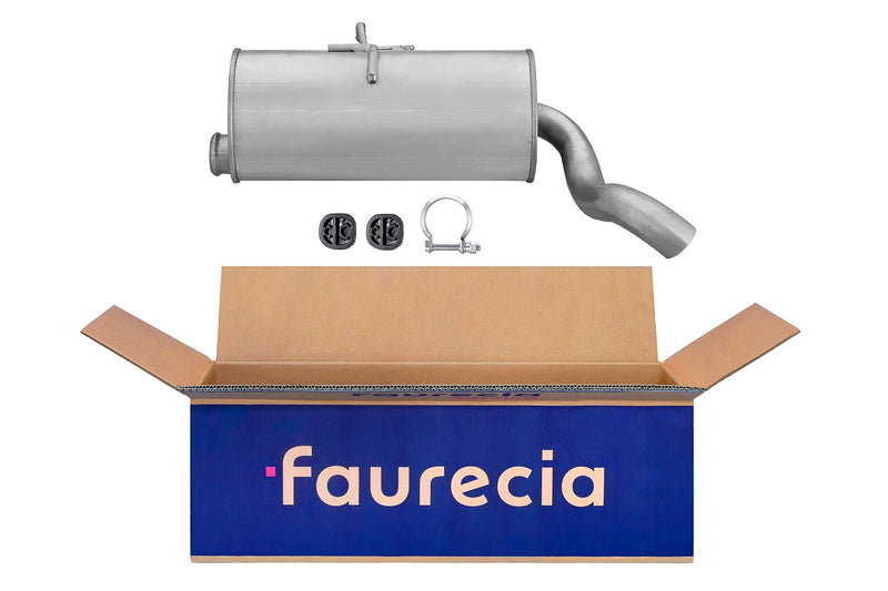 FAURECIA 8LD 366 027-641 Rear Muffler - Easy2Fit® Kit - fits FIAT DUCATO