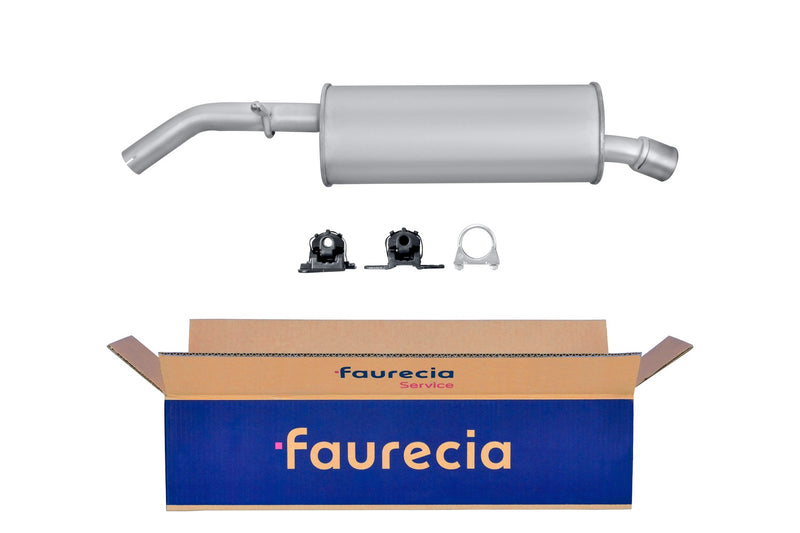 FAURECIA 8LD 366 030-551 Rear Muffler - Easy2Fit® Kit - fits LADA 1200-1600