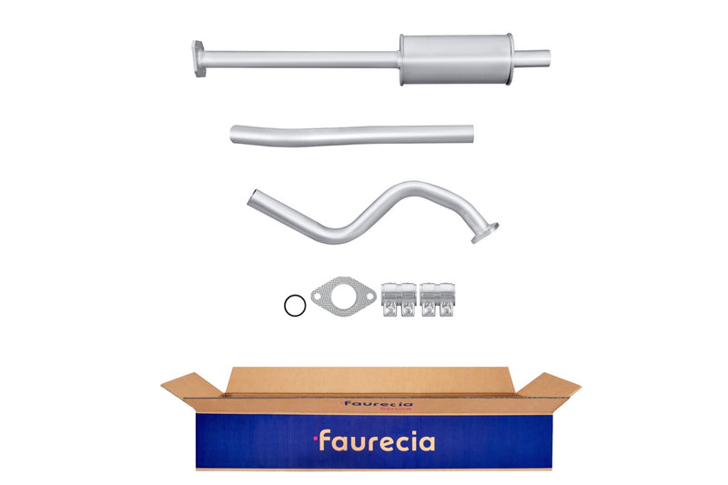 FAURECIA 8LC 366 023-951 Centre Muffler - Easy2Fit® Kit - fits FORD ESCORT IV