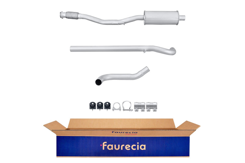 FAURECIA 8LB 366 021-641 Front Muffler - Easy2Fit® Kit - fits PEUGEOT 301