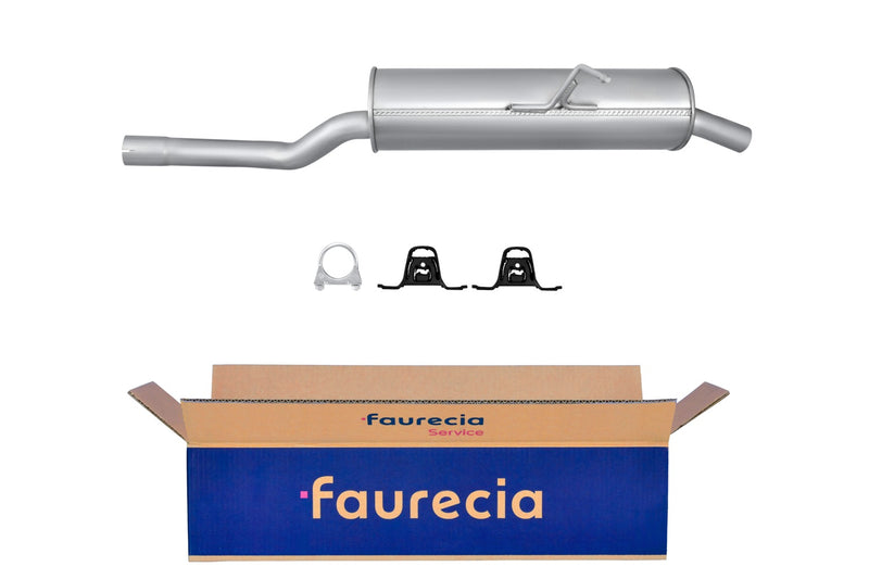 FAURECIA 8LD 366 027-121 Rear Muffler - Easy2Fit® Kit - fits CITROËN VISA