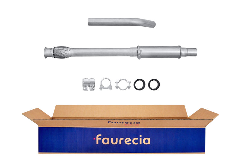 FAURECIA 8LB 366 022-701 Front Muffler - Easy2Fit® Kit - fits SEAT INCA (6K9)