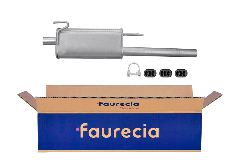 FAURECIA 8LD 366 031-531 Rear Muffler - Easy2Fit® Kit - fits OPEL MOVANO A