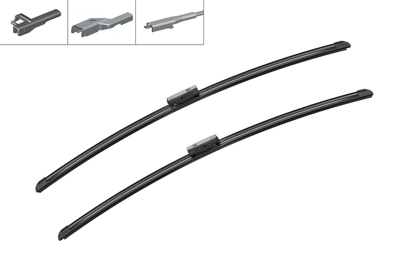 Bosch Aerotwin MultiClip Set of Front Wiper Blades - 700/700mm - AM469S