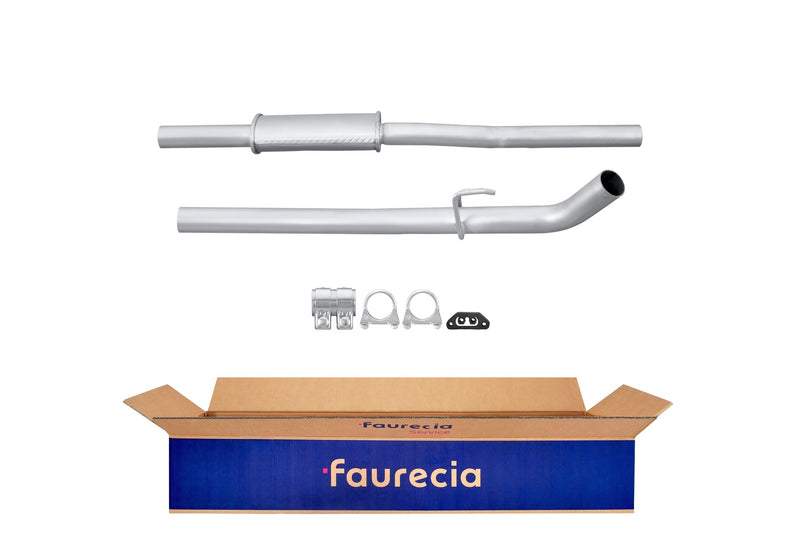 FAURECIA 8LC 366 025-661 Centre Muffler - Easy2Fit® Kit - fits RENAULT 21