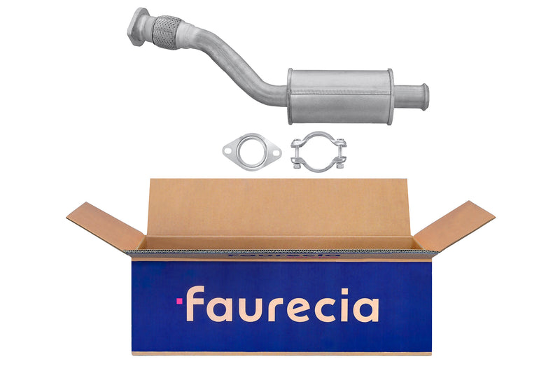 FAURECIA 8LC 366 023-761 Centre Muffler - Easy2Fit® Kit - fits FIAT PUNTO