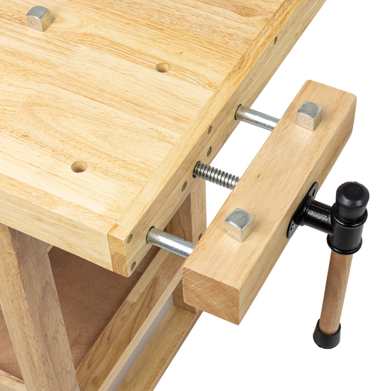 SIP Professional Hardwood 4-Drawer Workbench