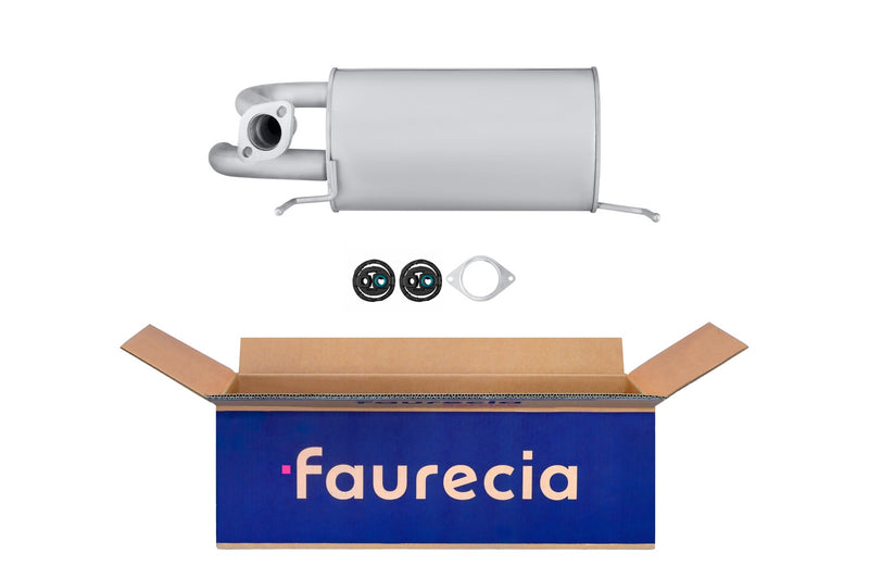 FAURECIA 8LD 366 034-141 Rear Muffler - Easy2Fit® Kit - fits RENAULT SAFRANE I