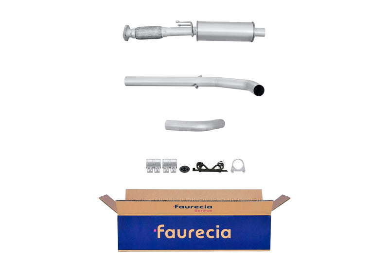 FAURECIA 8LC 366 023-941 Centre Muffler - Easy2Fit® Kit - fits FORD FIESTA III