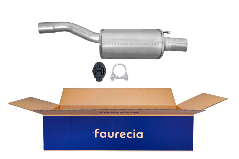 FAURECIA 8LD 366 030-341 Rear Muffler - Easy2Fit® Kit - fits FORD MONDEO III