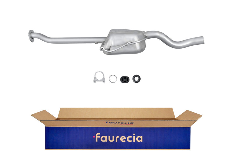 FAURECIA 8LC 366 025-361 Centre Muffler - Easy2Fit® Kit - fits MERCEDES-BENZ C-CLASS (W202)