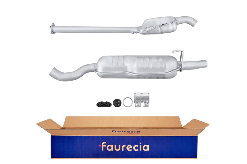 FAURECIA 8LD 366 026-551 Rear Muffler - Easy2Fit® Kit - fits ALFA ROMEO 146