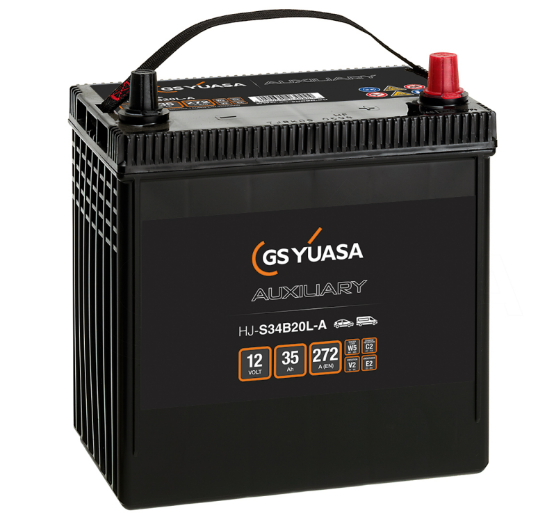 Yuasa HJ-S34B20L-A Auxiliary Battery