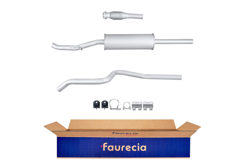 FAURECIA 8LB 366 021-841 Front Muffler - Easy2Fit® Kit - fits NISSAN ALMERA II