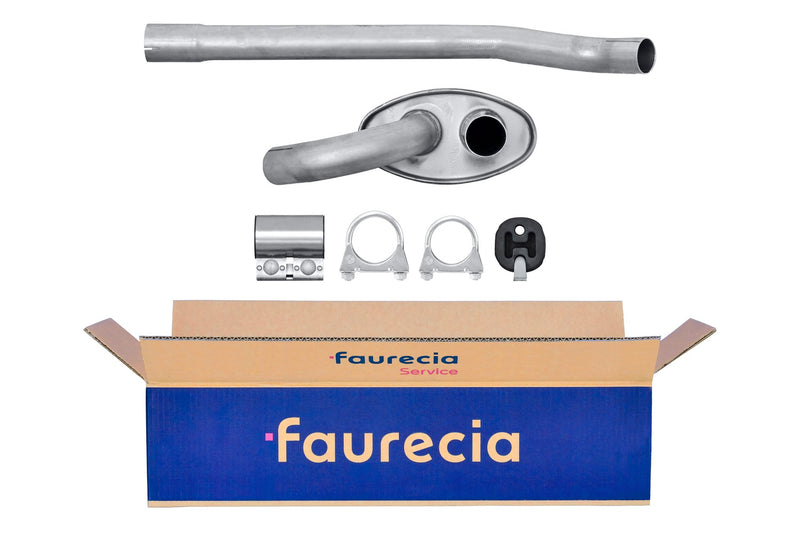 FAURECIA 8LC 366 023-481 Centre Muffler - Easy2Fit® Kit - fits CITROËN JUMPY0