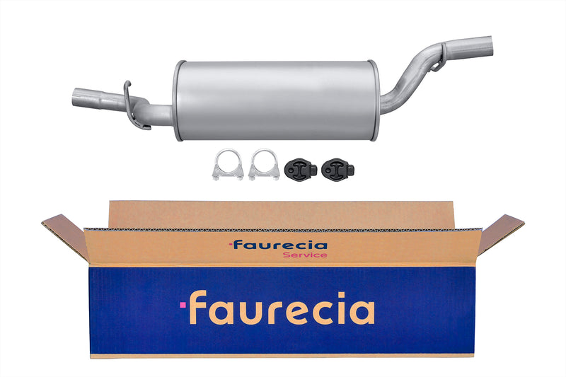 FAURECIA 8LD 366 033-661 Rear Muffler - Easy2Fit® Kit - fits NISSAN ALMERA II