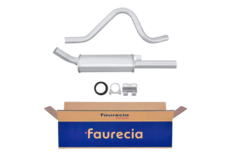 FAURECIA 8LD 366 033-971 Rear Muffler - Easy2Fit® Kit - fits VAUXHALL MOVANO (A)