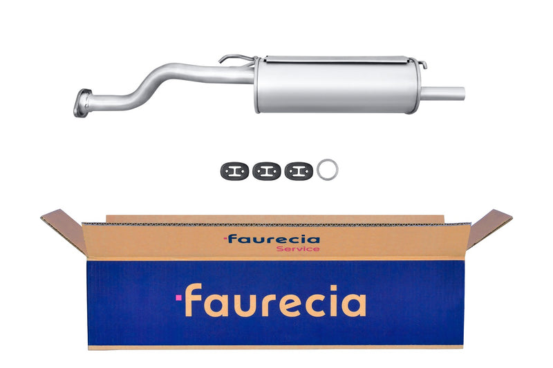 FAURECIA 8LD 366 026-881 Rear Muffler - Easy2Fit® Kit - fits BMW 3 (E30)