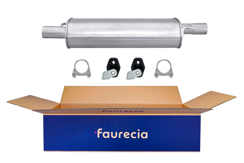 FAURECIA 8LC 366 023-541 Centre Muffler - Easy2Fit® Kit - fits DACIA DUSTER