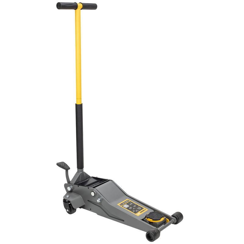 WINNTEC® 2 TON Low-Profile Turbo-Lift Trolley Jack