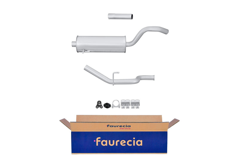 FAURECIA 8LD 366 033-401 Rear Muffler - Easy2Fit® Kit - fits MERCEDES-BENZ VITO (W638)