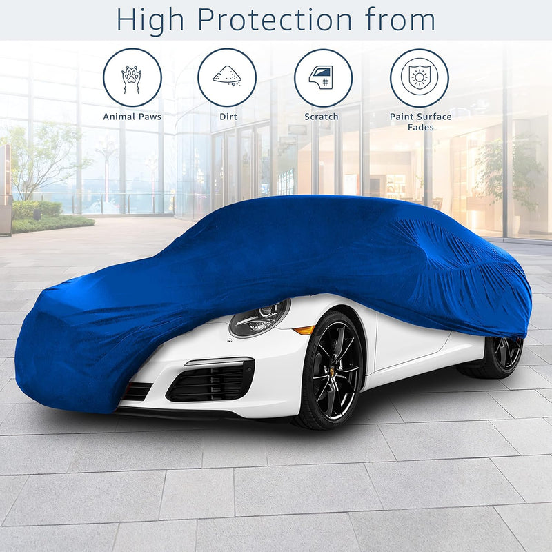 Indoor Car Cover L (Blue)