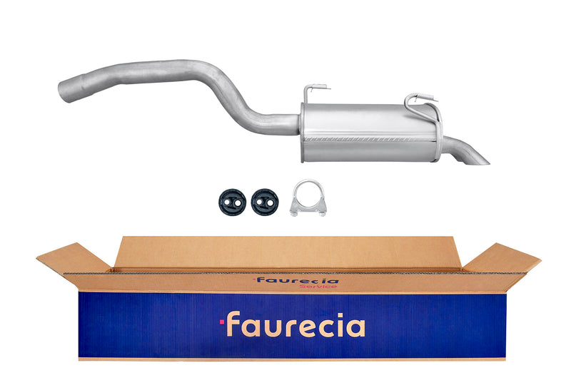 FAURECIA 8LD 366 027-921 Rear Muffler - Easy2Fit® Kit - fits CITROËN XSARA PICASSO