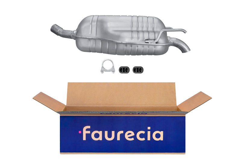 FAURECIA 8LD 366 031-161 Rear Muffler - Easy2Fit® Kit - fits OPEL ZAFIRA A