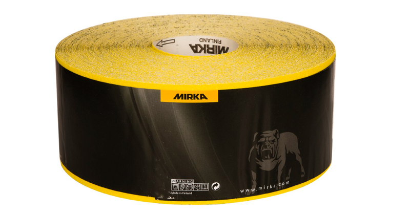 Mirka Hiomant P80 Dry abrasive roll 115x50M - 4151110180