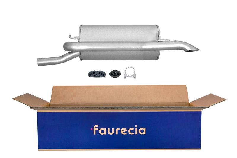 FAURECIA 8LD 366 030-031 Rear Muffler - Easy2Fit® Kit - fits FORD FOCUS I