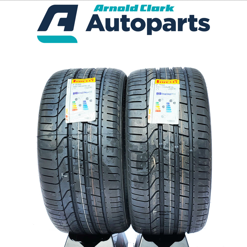 295 30 20 101Y Pirelli P-Zero Tyres x2 Pair