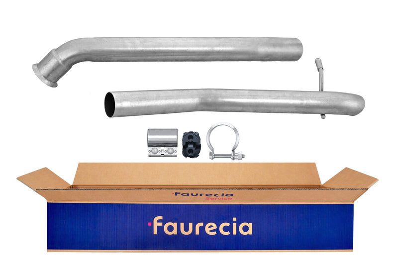 FAURECIA 8LC 366 023-681 Centre Muffler - Easy2Fit® Kit - fits FIAT PANDA