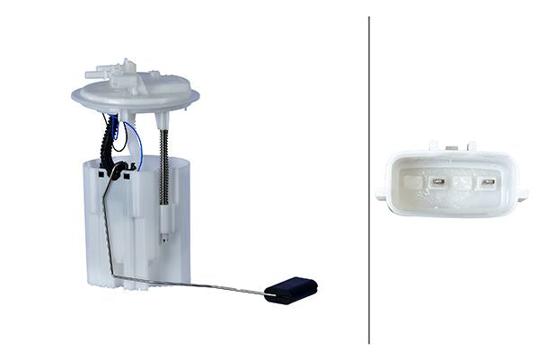 HELLA 8TF 358 304-021 Sender Unit, fuel tank - Electric - 4-pin connector