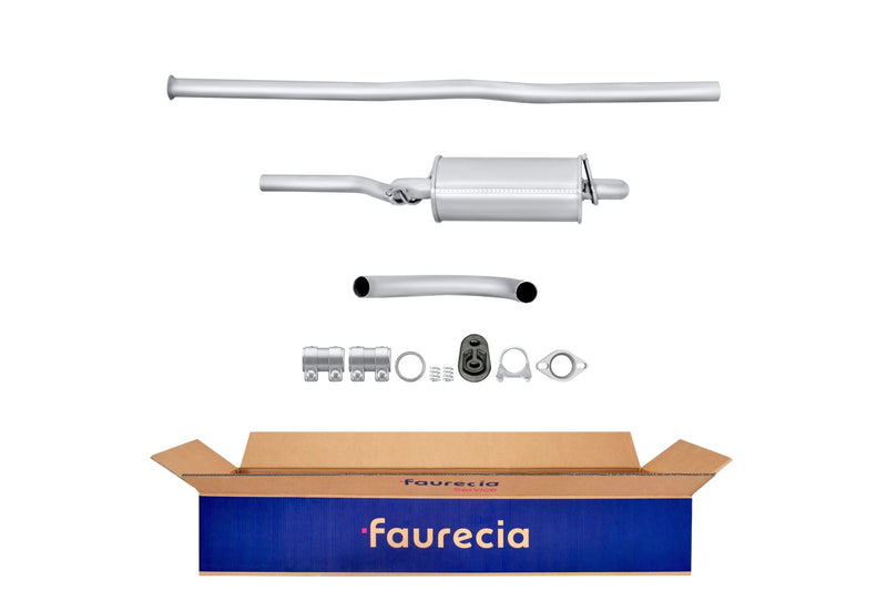 FAURECIA 8LC 366 023-971 Centre Muffler - Easy2Fit® Kit - fits FORD ORION II