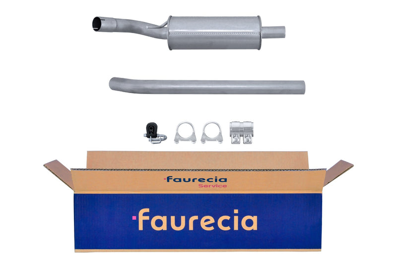 FAURECIA 8LC 366 023-411 Centre Muffler - Easy2Fit® Kit - fits PEUGEOT PARTNER