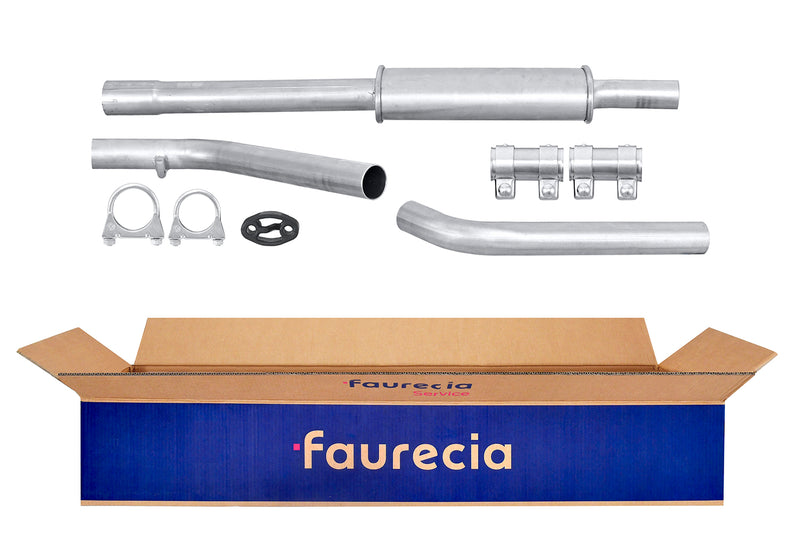 FAURECIA 8LB 366 021-741 Front Muffler - Easy2Fit® Kit - fits MERCEDES-BENZ VITO (W639)