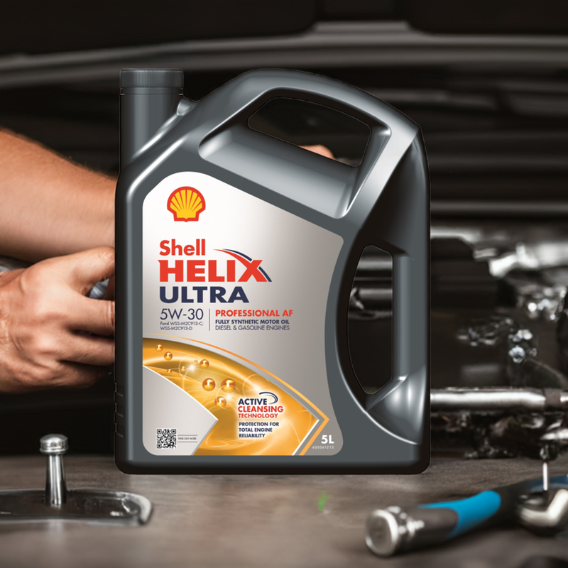 Shell Helix Ultra Professional AF 5W30 Fully Synthetic - 5Ltr engine oil