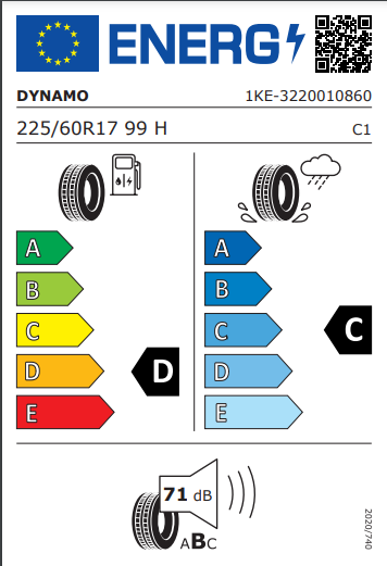 Dynamo 225 60 17 99H Street-H MH01 tyre