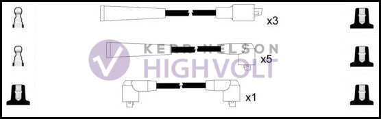 HighVolt Ignition Lead Set - OEF662