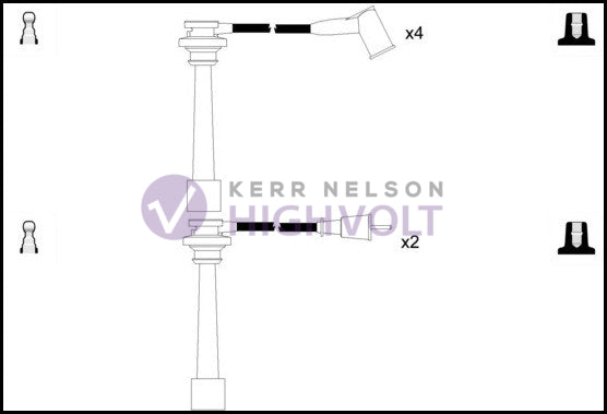 HighVolt Ignition Lead Set - OEF738