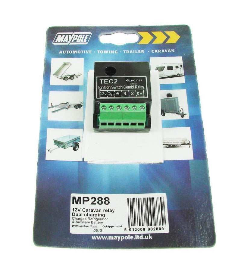 Maypole Dual Charge Relay 20amp Pack of 1