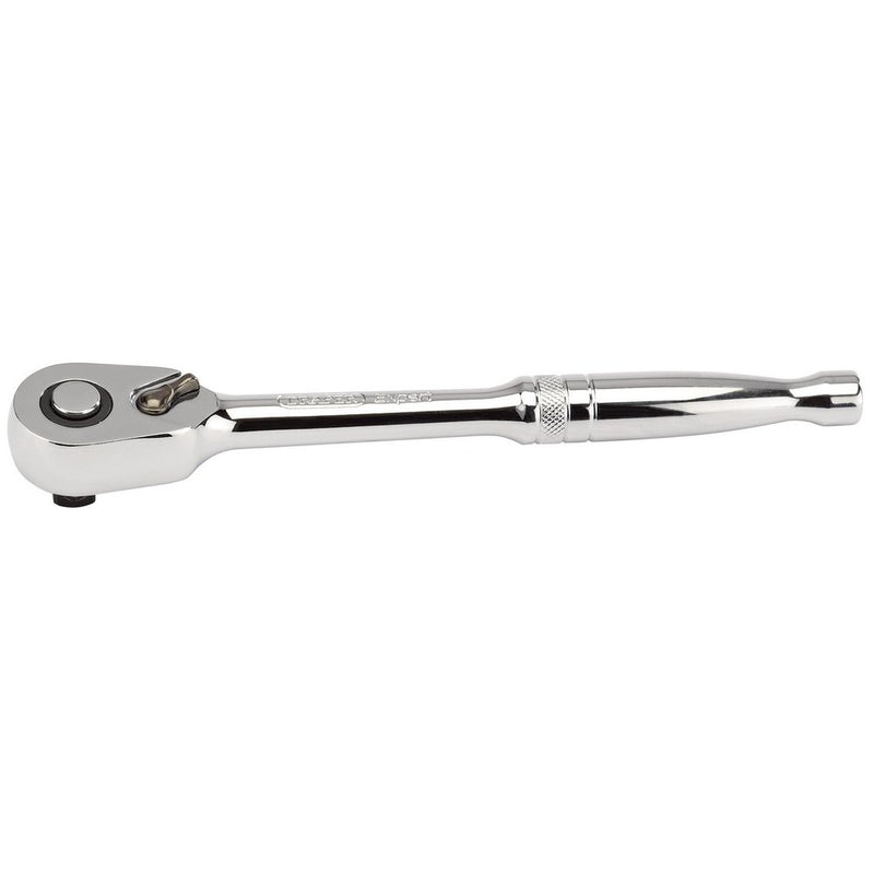 Draper Expert 72 Tooth Reversible Ratchet, 3/8" Sq Dr